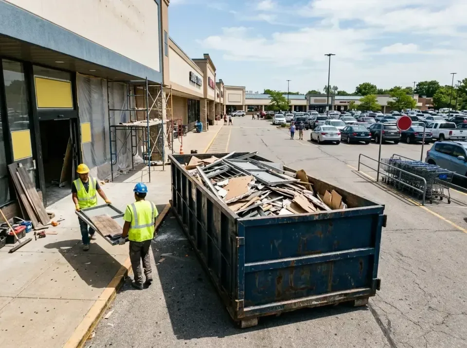 retail-store-renovation-debris-003 — frequently asked questions, Roll-off Dumpster Rentals in Malvern, AR